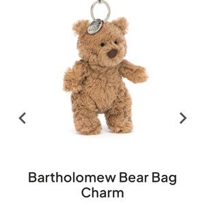 Jellycat Bartholomew Bear Key Chain